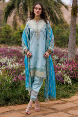 3-PC Embroidered Lawn Collection Suit CZ5-02 P