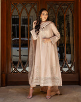 Evelyn Wisp - Exquisite Korean Raw Silk Ensemble