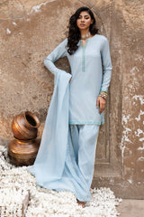 3-PC Embroidered Raw-Silk Suit CMA-6-336