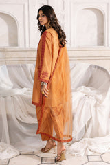 3-PC Embroidered Raw-Silk CMA-6-346