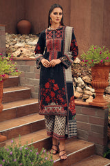 3-PC Stitched Embroidered Linen Collection CCW7-10P