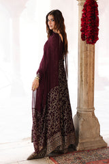 3-PC Embroidered Chiffon CMA-6-213