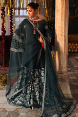 3-PC Embroidered Raw-Silk Suit CMA-6-207