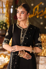 3-PC Embroidered Raw-Silk Suit CMA-6-203