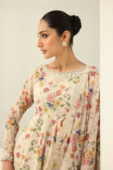 EMBROIDERED CHIFFON PR-1159