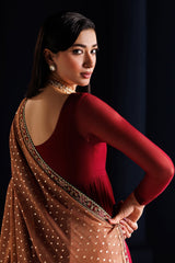 EMBROIDERED CHIFFON PR-1315