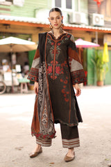 3-PC Stitched Embroidered Linen Collection ANW7-07P