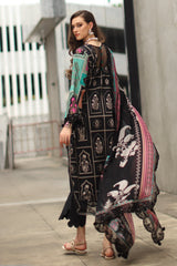 3-PC Stitched Embroidered Lawn CC6-21P