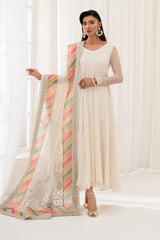 EMBROIDERED CHIFFON PR-1098
