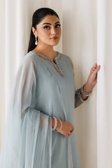 EMBROIDERED CHIFFON EN-1294