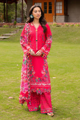 3-PC Stitched Embroidered Lawn Collection CRB6-09P