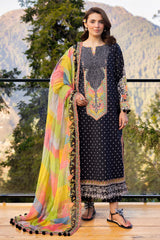 3-PC Stitched Embroidered Lawn Collection CRB6-15P