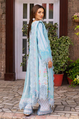 3-PC Stitched Embroidered Lawn Collection CRB6-18P