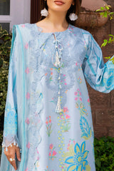 3-PC Stitched Embroidered Lawn Collection CRB6-18P