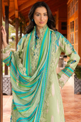 3-PC Stitched Embroidered Lawn Collection CRB6-13P