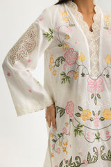 3PC Karandi Embroidered Suit