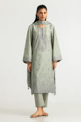 3PC Lawn Embroidered Suit