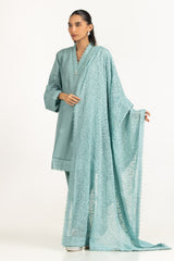 3PC Lawn Embroidered Suit