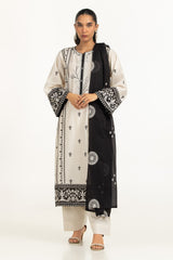 3PC Lawn Embroidered Suit