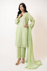 3PC Lawn Embroidered Suit