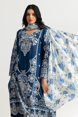 3PC Lawn Embroidered Suit