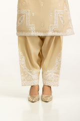 3PC Mehsuri Embroidered Suit