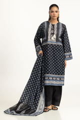 3PC Printed Lawn Suit