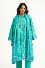 3PC Printed Lawn Suit