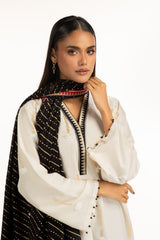 3PC Jacquard Embroidered Suit