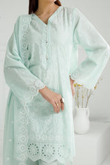 3PC Lawn Embroidered Suit