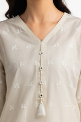 3PC Lawn Schiffli Embroidered Suit