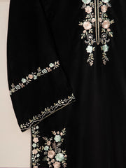 3 Piece- Embroidered Velvet Suit S110739