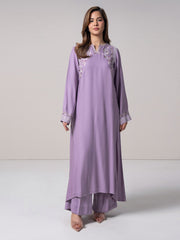 2 Piece Marina Suit- Embroidered (Pret)
