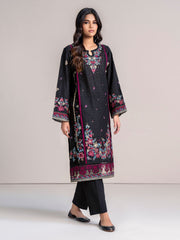 2-Piece Self Jacquard Suit-Embroidered (Pret)