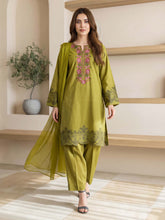 3 Piece Lawn Suit- Embroidered (Pret)