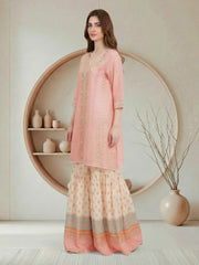 2 Piece Missouri Suit- Embroidered (Pret)