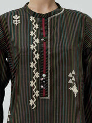 Yarn Dyed Shirt- Embroidered (Pret)