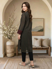 Yarn Dyed Shirt- Embroidered (Pret)