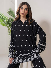 2 Piece Linen Suit- Embroidered (Pret)