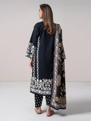 3 Piece Khaddar Suit (Pret)