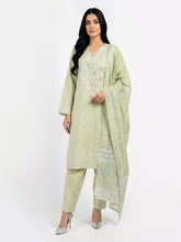 3 Piece Yarn Dyed Suit- Embroidered (Pret)