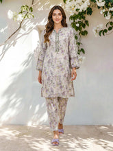 2 Piece Viscose Cotton Suit- Embroidered (Pret)