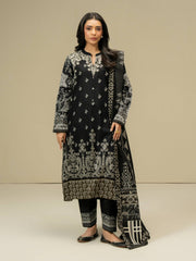 3 Piece Khaddar Suit (Pret)