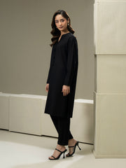 2 Piece Khaddar Suit-Dyed (Pret)