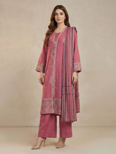 3 Piece Khaddar Suit- Embroidered (Pret)