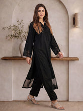2 Piece Silk Suit- Embroidered (Pret)