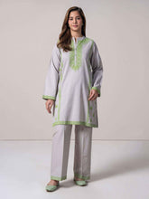 2 Piece Khaddar Suit- Embossed (Pret)