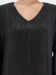 Yarn Dyed Shirt-Embroidered (Pret)
