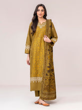 3 Piece Khaddar Suit- Embroidered (Pret)