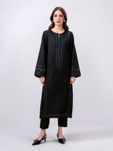 2 Piece Slub Khaddar Suit- Embroidered (Pret)